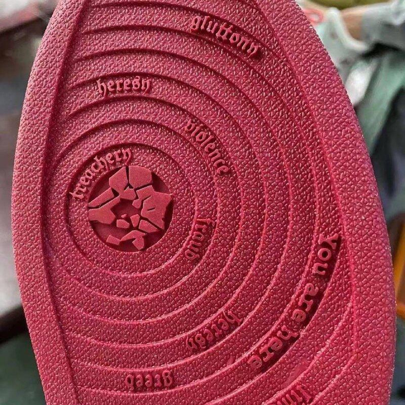 The circle in the sole